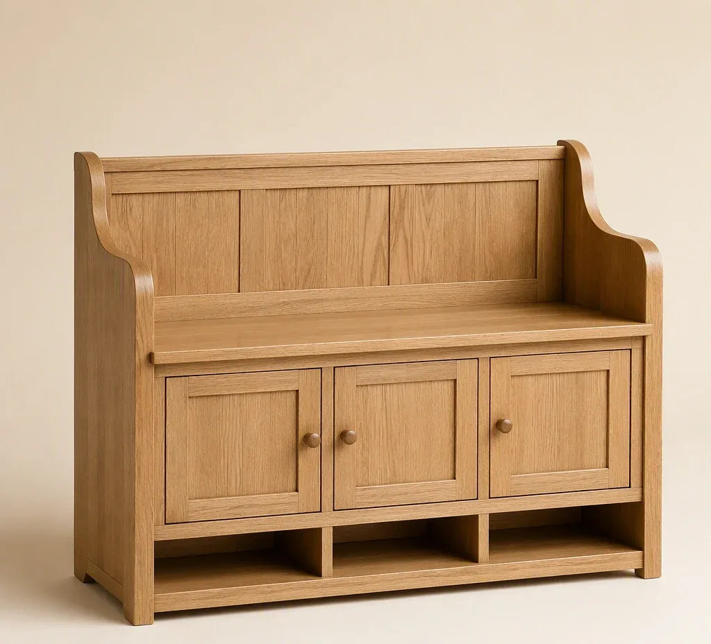 S02 Mudroom Bench Cabinet